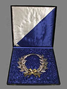 Silberkranz für Friedrich Hegar